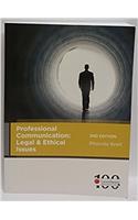 Professional Communication: Legal & Ethical Issues