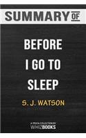 Summary of Before I Go to Sleep