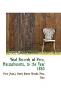 Vital Records of Peru, Massachusetts, to the Year 1850