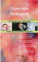 Governance Development A Complete Guide - 2020 Edition