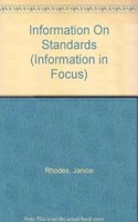 Information On Standards: A Guide To Sources