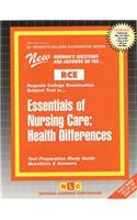 Essentials of Nursing Care: Health Differences