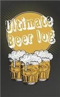 Ultimate Beer log: Ideal home brewing essential for craft brewers for creating your own home beers