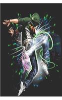 Breakdance Notebook: Breakdance Notebook, Journal size 6x9