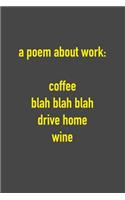 A Poem About Work