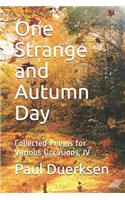One Strange and Autumn Day
