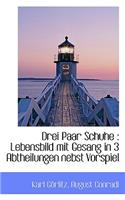 Drei Paar Schuhe