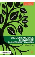 English Language Knowledge for Secondary Teachers