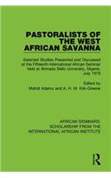 Pastoralists of the West African Savanna