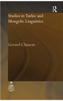 Studies in Turkic and Mongolic Linguistics