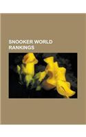 Snooker World Rankings: Snooker World Rankings 2007-2008, Snooker World Rankings 2008-2009, Snooker World Rankings 2006-2007(English)