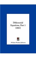 Differential Equations, Part 1 (1883)