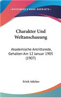 Charakter Und Weltanschauung