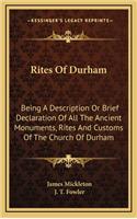 Rites of Durham