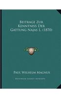 Beitrage Zur Kenntniss Der Gattung Najas L. (1870)