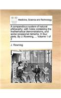 A Compendious System of Natural Philosophy