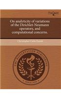 On Analyticity of Variations of the Dirichlet-Neumann Operators