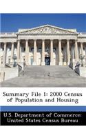 Summary File 1: 2000 Census of Population and Housing