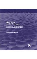 Working with Groups (Psychology Revivals)