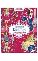 Fabulous Fashion Coloring Fun: With 200 Stickers: With 200 Stickers