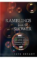 Ramblings from the Shower