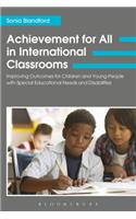 Achievement for All in International Classrooms