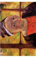 "Portrait of a Woman Marie Lagadu" by Paul Gauguin - 1888: Journal (Blank / Line