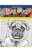 Pug Dog Coloring Book