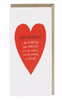 Em & Friends Swiping Winking Anniversary Card