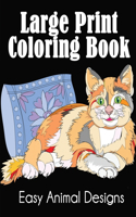 Large Print Coloring Book