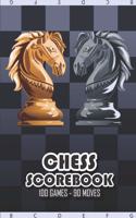 Chess Scorebook - 100 Games - 90 moves