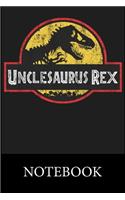 Unclesaurus Rex Notebook: Blank Lined Notebook, Blank Lined Notebook to Write In for Notes, To Do Lists, Drawing, Meeting Note, Goal Setting, Christmas Halloween Giftpiration