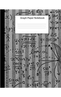 Graph Paper Notebook: 5 x 5 Grid Paper Notebook-Quad Ruled-8.5x11-Perfect All-Purpose Graphing Notebook for Math, Science and Design