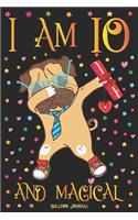 Bulldog Journal I am 10 and Magical: Cute Dabbing Dog Journal for 10 Year Old Girls - Pug Happy 10th Birthday Notebook Diary - Puppy Anniversary Gift Ideas for Her