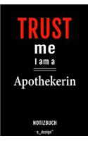 Notizbuch für Apotheker / Apothekerin: Originelle Geschenk-Idee [120 Seiten liniertes blanko Papier]