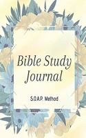 SOAP Bible Study Journal-Easy & Simple Guide to Scripture Journaling-Bible Study Workbook 100 pages Book 9