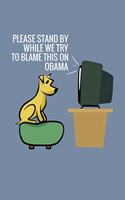 Please Stand By While We Try to Blame This On Obama