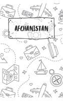 Afghanistan: Ruled Travel Diary Notebook or Journey Journal - Lined Trip Pocketbook for Men and Women with Lines