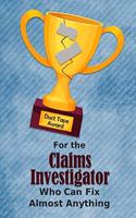 For the Claims Investigator Who Can Fix Almost Anything - Duct Tape Award: Employee Appreciation Journal and Gift Idea