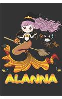 Alanna: Alanna Halloween Beautiful Mermaid Witch Want To Create An Emotional Moment For Alanna?, Show Alanna You Care With This Personal Custom Gift With Al