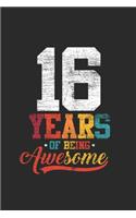 16 Years Of Being Awesome