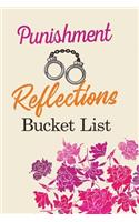 Punishment Reflections Bucket list: Submissive Blank Bucket list book where note sexual adventures to live together, Gift for Weddings, wife sexual fantasies, wild fantasy bucket list 