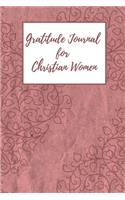 Gratitude Journal for Christian Women