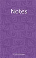 Notes: 120 Lined Pages