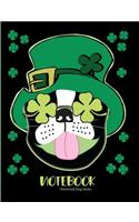 Notebook Shamrock Dog Series