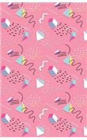 Bullet Journal Abstract Squiggles and Shapes Pink