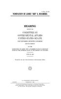 Nomination of James "Jeb" E. Boasberg