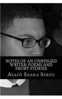 Notes of an Unhinged Writer