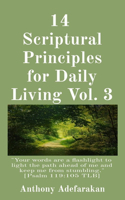 14 Scriptural Principles for Daily Living Vol. 3: Your Words Are a Flashlight to Light the Path Ahead of Me and Keep Me from Stumbling. [Psalm 119