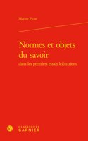 Normes Et Objets Du Savoir